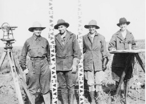 land surveyor female survey surveying surveyors 1918 crew